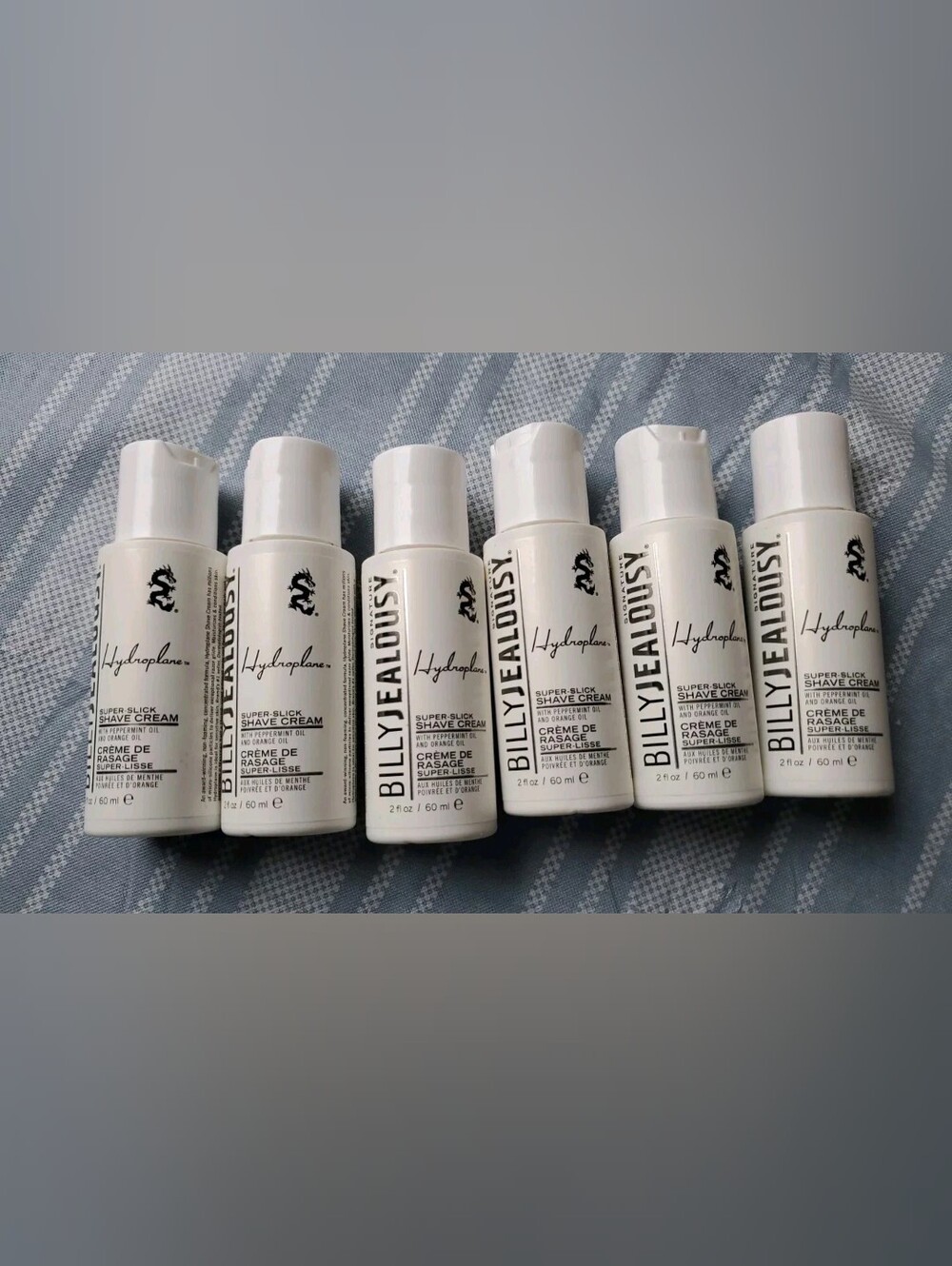 Lot of 6 Billy Jealousy Shave Cream 2.0 oz ea New